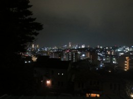 ギャラリィーミームからの横浜夜景