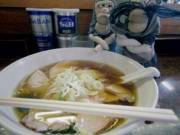 白河ラーメン。白河にはラーメン屋さんが400件あるそうです