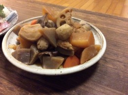 君子さんの煮物、美味しいよ！