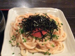 明太子うどん