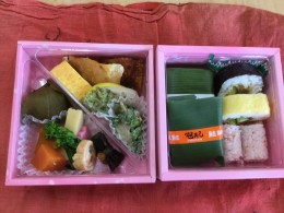 美味しいお弁当 の差し入れ。