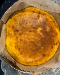 チーズケーキも焼けましたよ