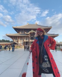 京都の骨董祭の後、時間もありお天気も良かったので奈良東大寺まて、